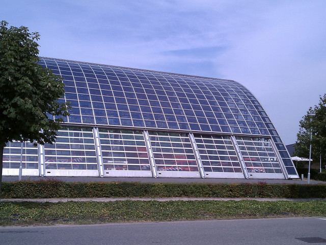 Fotovoltaische facade 