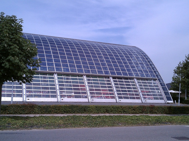 Gebouw geïntegreerde zonnepanelen (BIPV)
